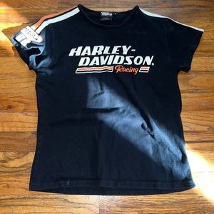 Harley Davidson racing shirt size medium